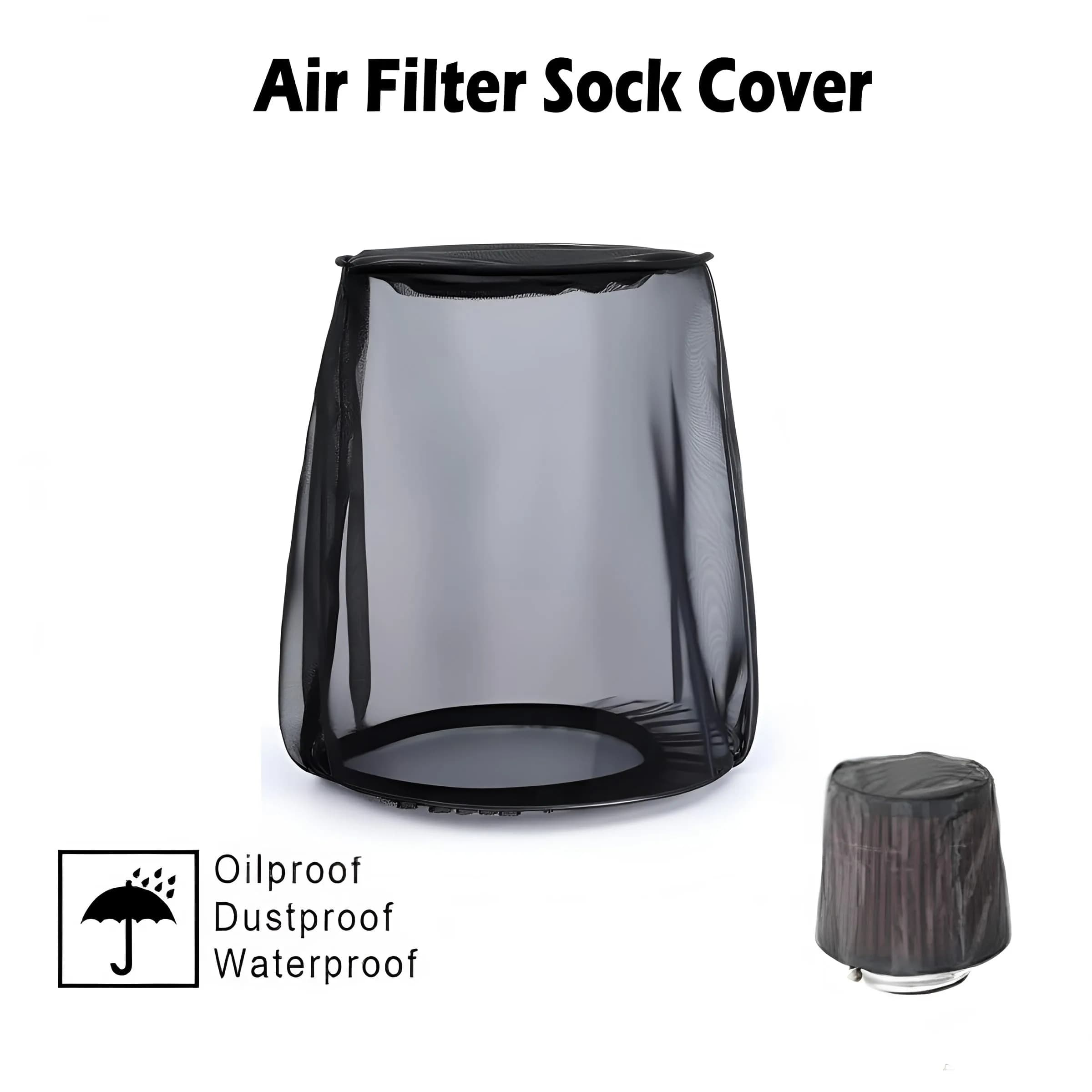 TCMI Universal Air Filter Cover Size S (12cm x 15cm x 15.5cm) | Dustproof & Waterproof for High Flow Air Intake Filters - view 2