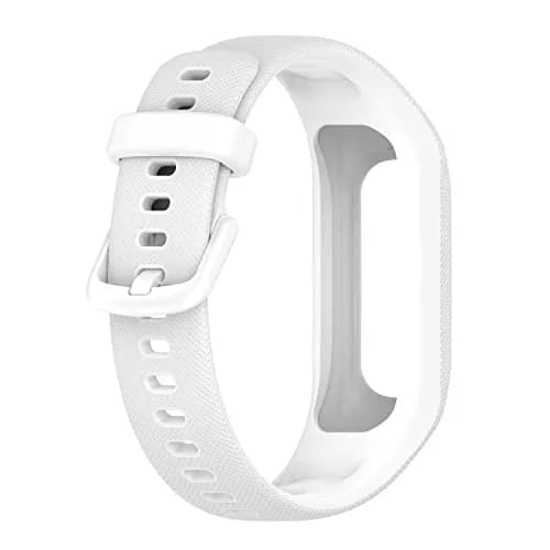 Gheper Soft Silicone Bands Compatible with Garmin Vivosmart 5 Straps 18mm (3 Pack, Lime/Mint/White) thumbnail 5