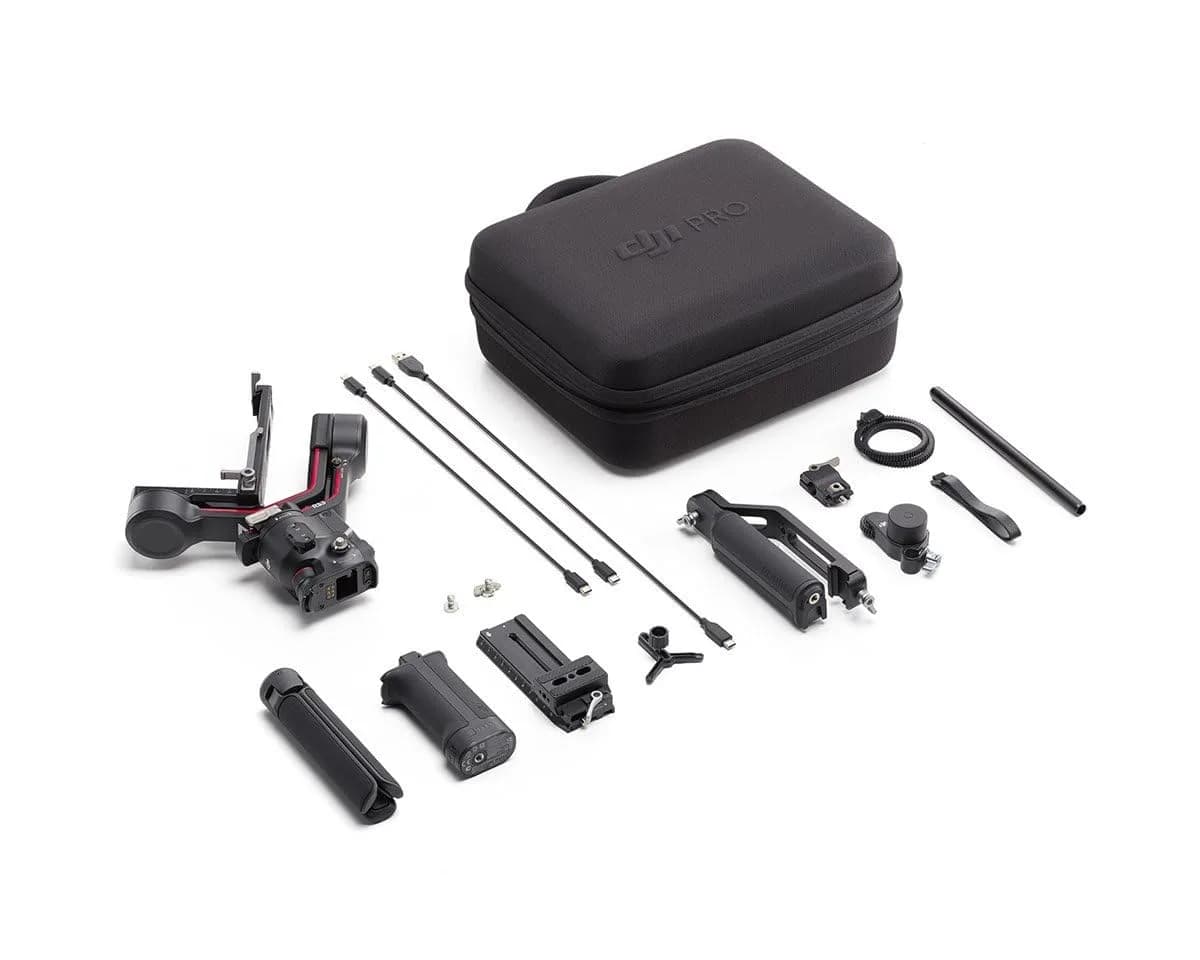 DJI RS 3 Combo 3-Axis Gimbal Stabilizer for DSLR & Mirrorless Cameras | 3 kg Payload, OLED Touchscreen, Automated Axis Locks — RS 3 Combo
