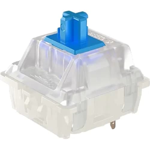 Granvela Cherry MX RGB Blue Key Switches 20 Pack | Clicky Tactile Switches for Mechanical Keyboard thumbnail 2