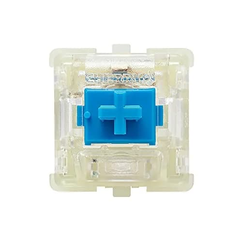 Granvela Cherry MX RGB Blue Key Switches 20 Pack | Clicky Tactile Switches for Mechanical Keyboard thumbnail 3