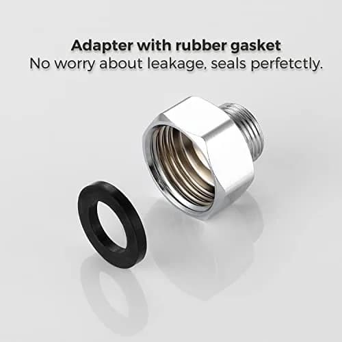 Stanweemix Water Line Adapter 1/2" Female to 3/8" Male | Stainless Steel, Rust-Resistant, 4 pcs thumbnail 3