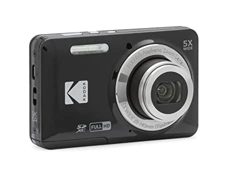 Kodak PIXPRO FZ55 Digital Camera 16MP CMOS 5X Optical Zoom 1080p HD Video 2.7" LCD Black | Compact Point-and-Shoot Camera thumbnail 4