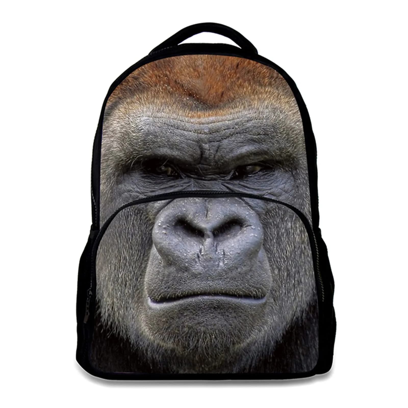 ENDUO DESIGN Animal Backpack King Kong 17 Inch Water-Resistant School Bag for Teenagers & Adults — King Kong