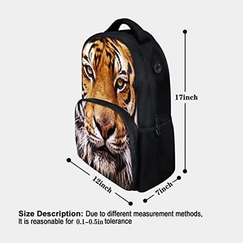 ENDUO DESIGN Animal Backpack King Kong 17 Inch Water-Resistant School Bag for Teenagers & Adults thumbnail 3