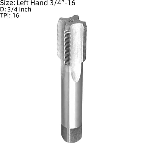 Burkit 3/4"-16 UNF Left Hand Tap and Die Set | High-Speed Steel Tap, Alloy Steel Die thumbnail 2