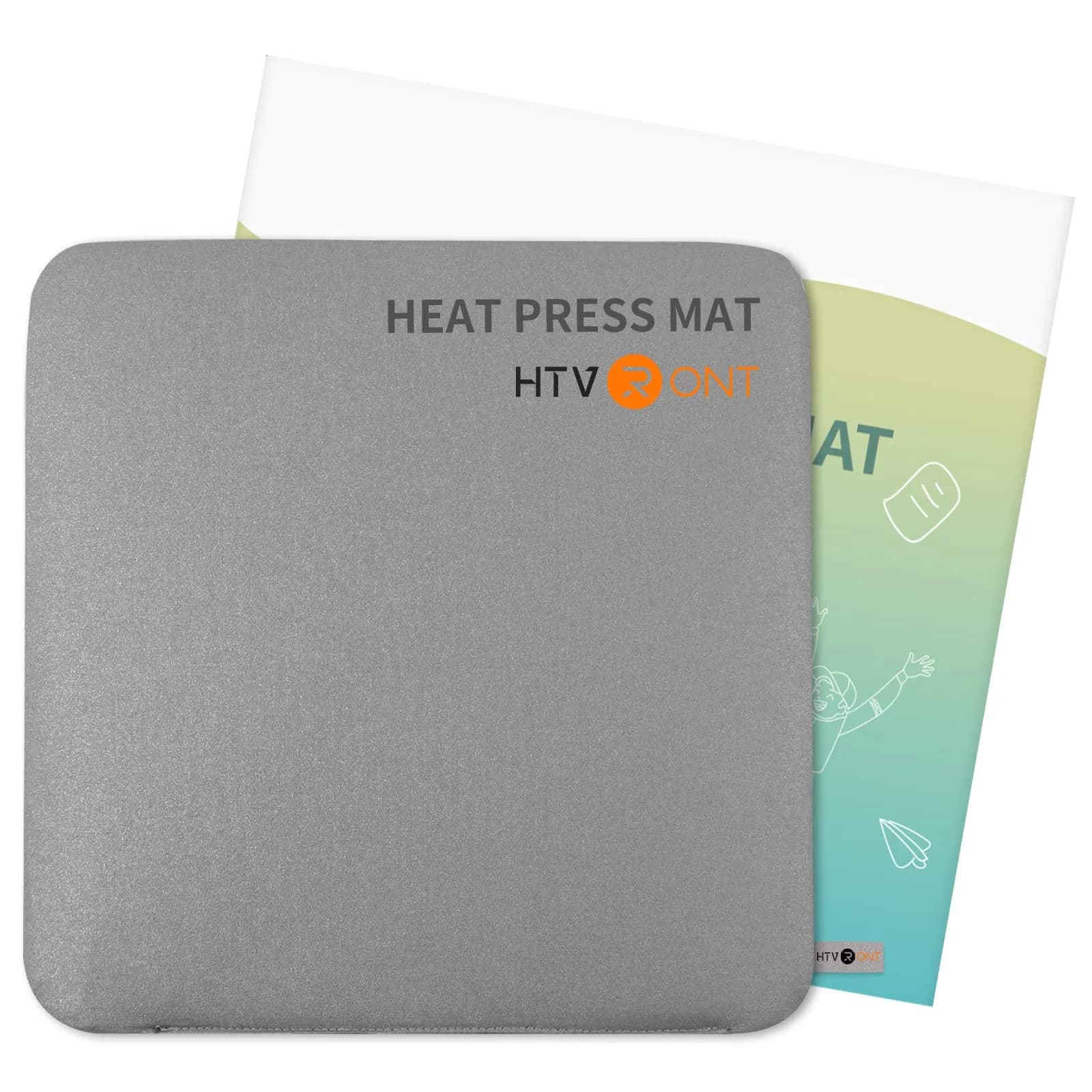 HTVRONT Heat Press Mat 11.5"x11.5" | Double-Sided Flame Retardant Craft Pad
