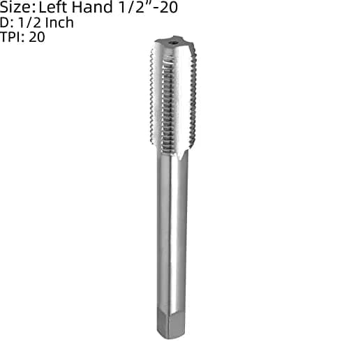 Burkit 1/2"-20 UNF Left Hand Tap and Die Set, 3.3 oz | Thread Cutting & Repair Tool thumbnail 2
