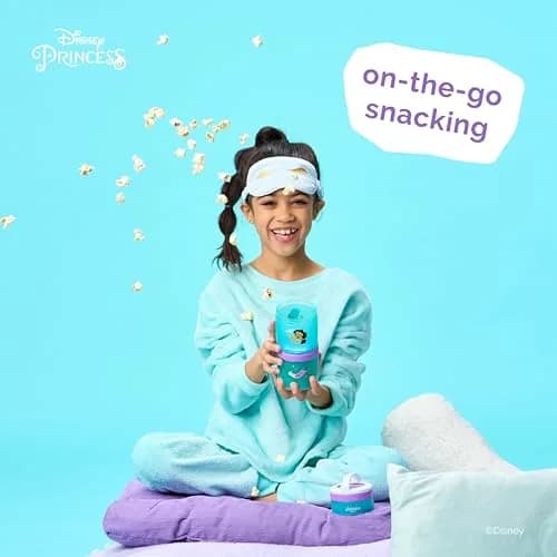 Whiskware Disney Princess Aladdin Stackable Snack Containers 3-Pack | BPA-Free & Dishwasher Safe thumbnail 5