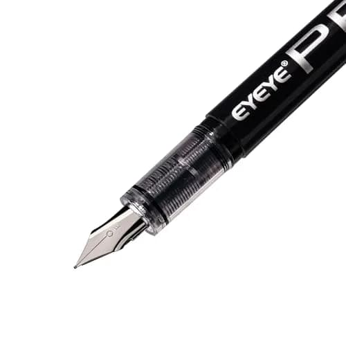 EYEYE Fountain Pens for Writing, Fine Nib, Clear Barrel | Assorted Colors, 0.5mm, Disposable, Smooth Ink thumbnail 5