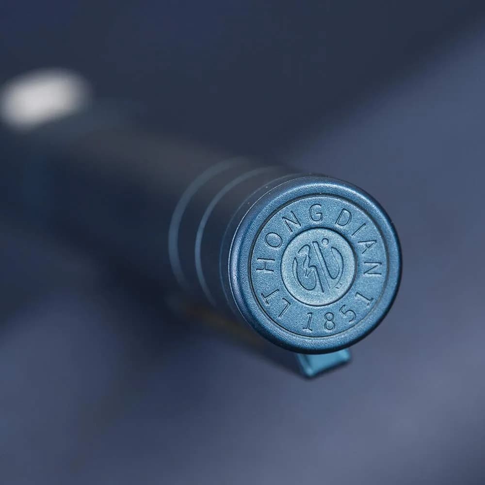 Asvine 1851 Dark Blue Forest Fountain Pen Medium Nib 13.8cm (5.43in) | Smooth Ink Flow for Students - view 9
