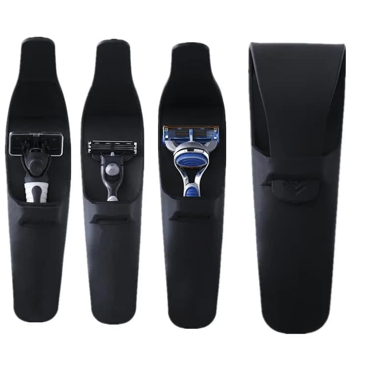 JCSMARTEC Silicone Razor Case 3-Pack | Portable Waterproof Travel Shaver Cover Bag Protector thumbnail 5