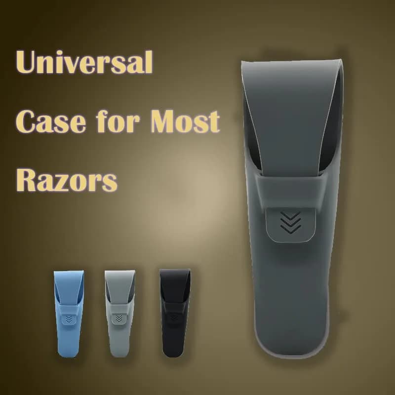 JCSMARTEC Silicone Razor Case 3-Pack | Portable Waterproof Travel Shaver Cover Bag Protector thumbnail 2