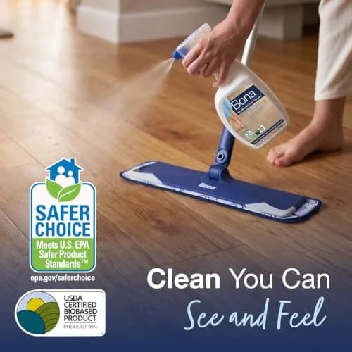 Bona Hardwood Floor Cleaner Concentrate 25ml (0.811 Fl Oz) | Residue-Free Cleaning for Wood Floors thumbnail 4