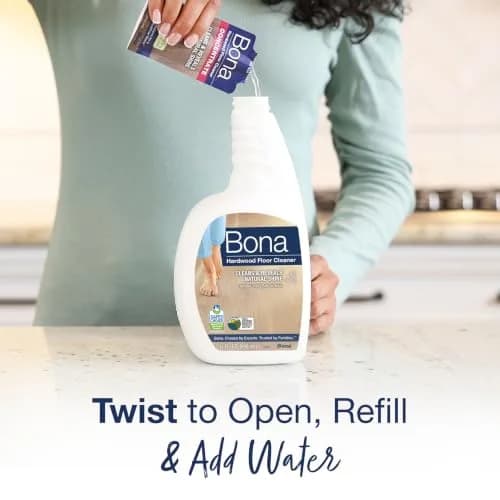 Bona Hardwood Floor Cleaner Concentrate 25ml (0.811 Fl Oz) | Residue-Free Cleaning for Wood Floors thumbnail 3