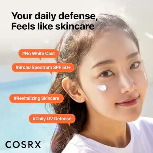 COSRX Vitamin E Sunscreen SPF 50 | Natural Glow, Oily Skin, 1.69 fl oz thumbnail 3