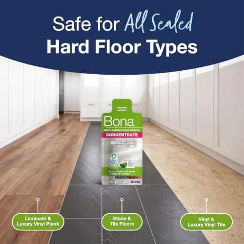Bona Multi-Surface Floor Cleaner Concentrate 1 fl oz (29.57 ml) 4-Pack | pH Neutral Formula for Stone, Tile, Laminate, Vinyl Floors thumbnail 6