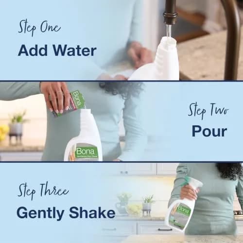Bona Multi-Surface Floor Cleaner Concentrate 1 fl oz (29.57 ml) 4-Pack | pH Neutral Formula for Stone, Tile, Laminate, Vinyl Floors thumbnail 8