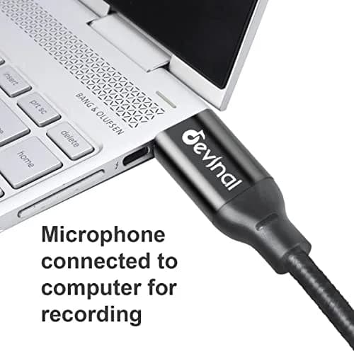 Devinal XLR to USB C Cable 3.05m (10 FT) | High Fidelity Digital Audio Recording thumbnail 3