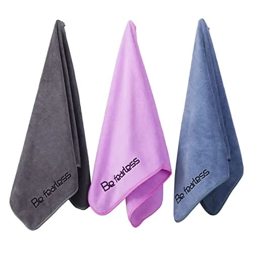 Wuwahold Microfiber Gym Towels Bigger Size 38.1cm x 78.7cm (15 x 31 Inches) 3-Pack | Super Soft & Absorbent for Fitness thumbnail 1