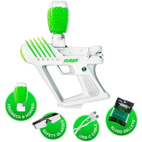 Gel Blaster Surge Toy Gel Blaster with Water Beads, 36.5cm (14.37in) | Semi & Automatic Modes, 170 FPS, 100+ Foot Range thumbnail 2