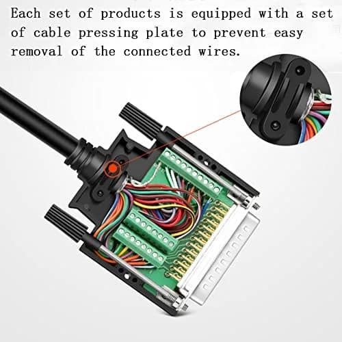 ANMBEST DB25 Solderless Terminal Adapter Female 5PCS | 3.81mm Pin Pitch, 16mm Thin Module thumbnail 5