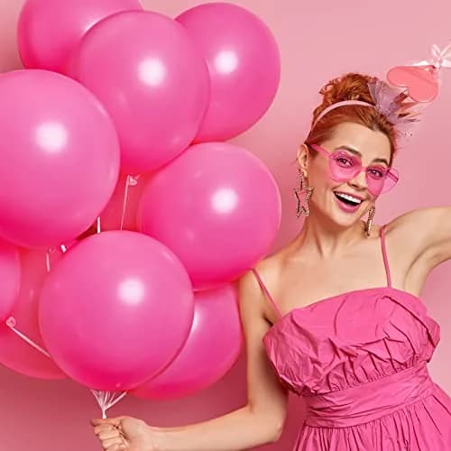 RUBFAC Hot Pink Balloon Arch Kit 129pcs | Assorted Colors for Party Decorations thumbnail 4