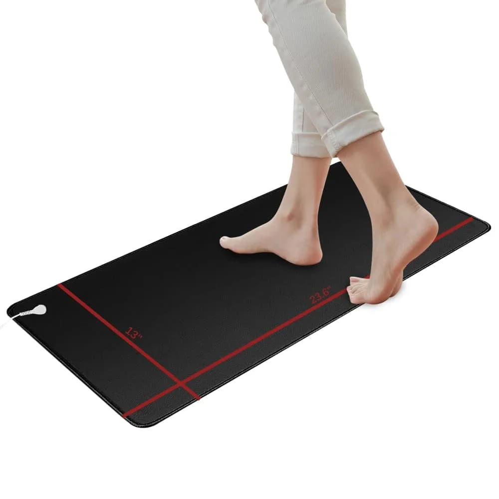 NIULAFR Grounding Mat for Sleep & Pain Relief | Earth Connection Indoor Therapy — 23.6"L x 11.8"W x 0.5"Th