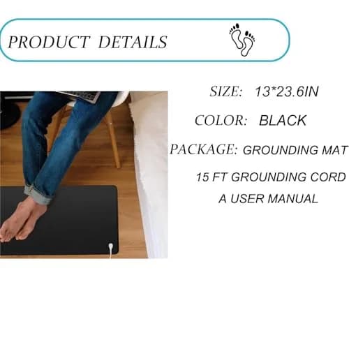 NIULAFR Grounding Mat for Sleep & Pain Relief | Earth Connection Indoor Therapy thumbnail 7