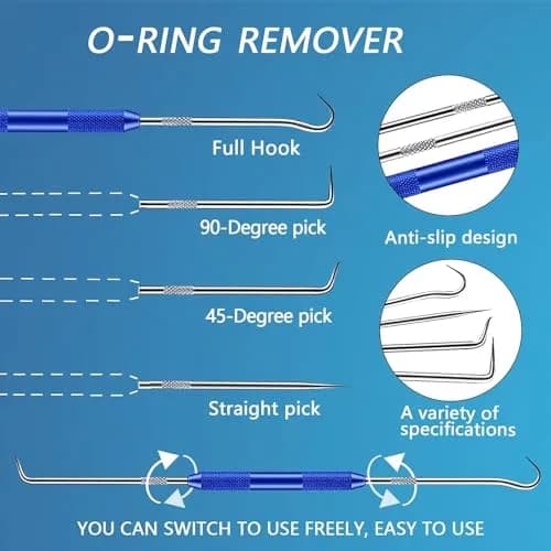 ZDBB 1000 Pcs O Ring & Washer Kit | Assorted Sizes for Plumbing & Appliances thumbnail 5