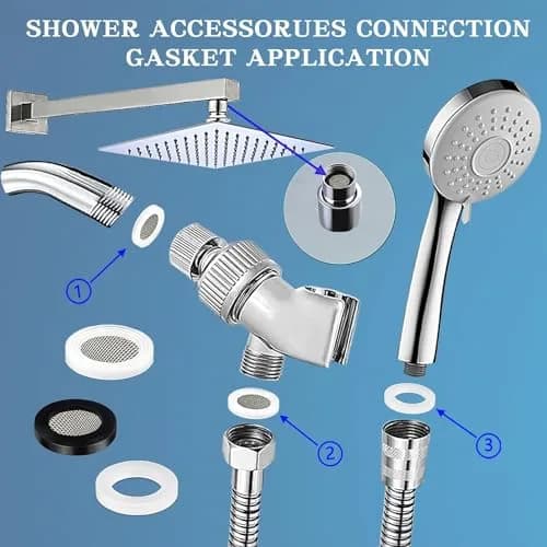 ZDBB 1000 Pcs O Ring & Washer Kit | Assorted Sizes for Plumbing & Appliances thumbnail 8