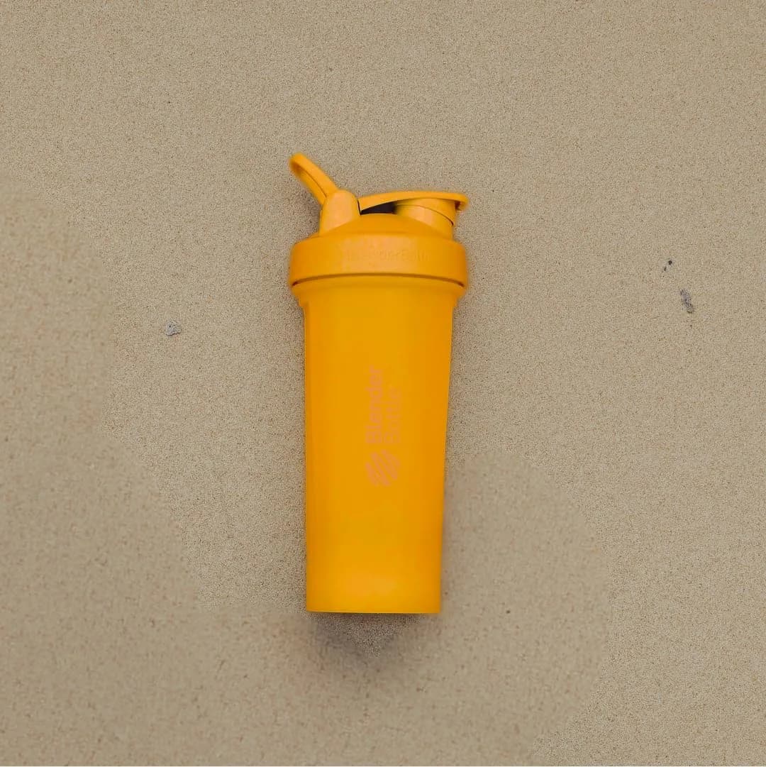 BlenderBottle Classic V2 Shaker Bottle 28-Ounce Mango | Patented Mixing System for Protein Shakes & Smoothies - view 6