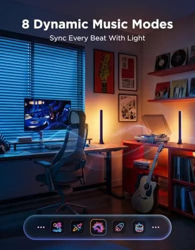 Govee Smart RGBWIC Light Bars 15-Inch WiFi TV Backlight | 27 Extra LEDs for Richer Colors thumbnail 7