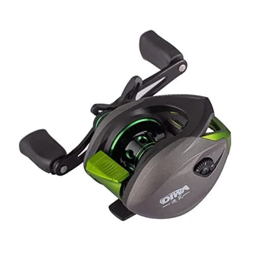 Diwa Baitcasting Reel-New Streamline and Kinetic Design | 7.4 OZ, 7.2:1 Gear Ratio, Saltwater & Freshwater thumbnail 3
