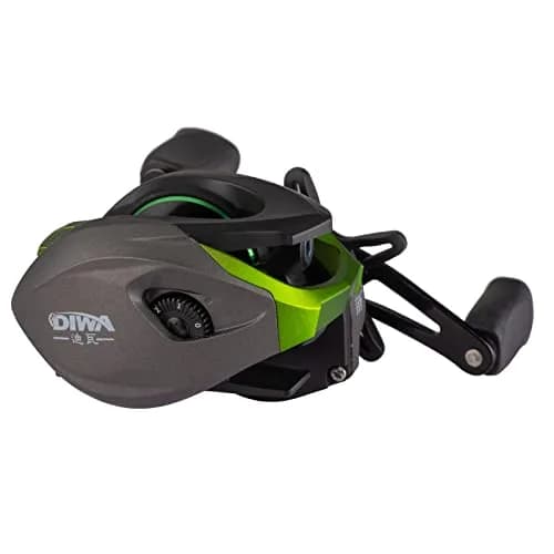 Diwa Baitcasting Reel-7.2:1 Gear Ratio | Lightweight & Corrosion-Resistant Fishing Reel (210g, Left) thumbnail 5