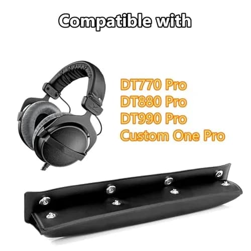 TaiZiChangQin Headband Replacement for Beyerdynamic DT770 Pro/ DT990 Pro Headset | Compatible with Long Gaming & Studio Sessions thumbnail 2
