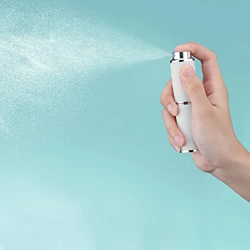 owlyee Refillable Travel Perfume Atomizer 8ml (0.27 Fl Oz) | Twist-Up Leather Spray Bottle thumbnail 2