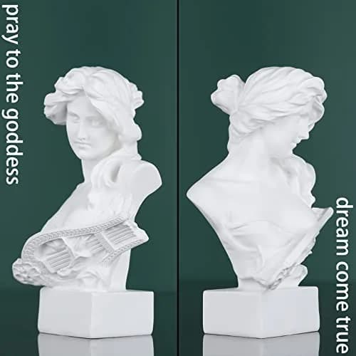 LCCCK Aphrodite Greek Mythology Bust Statue 15.75 cm (6.2 inches) | Dark Academia Aesthetic Decor thumbnail 8