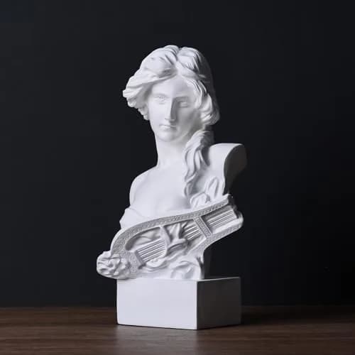 LCCCK Aphrodite Greek Mythology Bust Statue 15.75 cm (6.2 inches) | Dark Academia Aesthetic Decor thumbnail 2