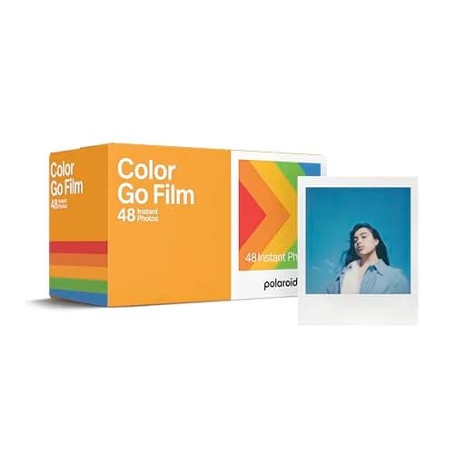 Polaroid Go Color Film White Frame 48 Photos | Compatible with Polaroid Go Camera thumbnail 1