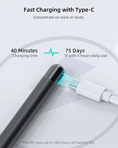 Metapen M1 Stylus Pen for Microsoft Surface | 1024 Pressure Levels, 75-Day Battery Life thumbnail 4