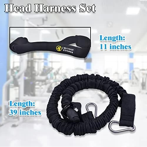 J Bryant Neck Harness Head Weight Lifting, Large | Adjustable for Neck & Shoulder Strength thumbnail 6