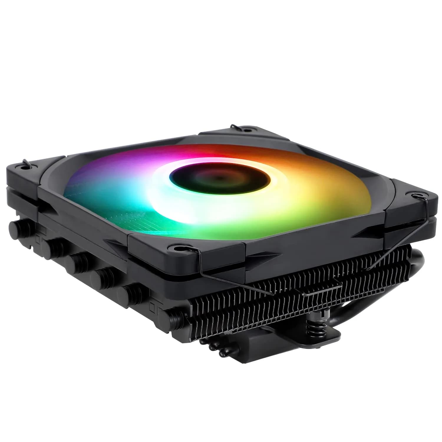 Thermalright AXP-120-X67 Black ARGB Low Profile CPU Air Cooler 67mm Height | Compatible with Intel LGA 1700/1200/115X/20XX & AMD AM4 — AXP120-X67 BLACK ARGB 1700