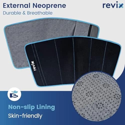 REVIX XL Calf Ice Pack Wraps 2 Pack | Reusable Gel Cold Therapy for Calf & Leg Relief thumbnail 3