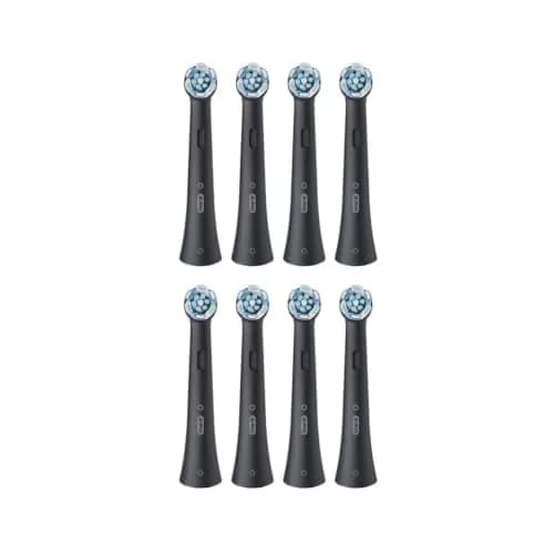 Oral-B iO Ultimate Cleaning Toothbrush Heads - Black (Pack of 8) | Plaque Removal with Color-Changing Bristles thumbnail 2