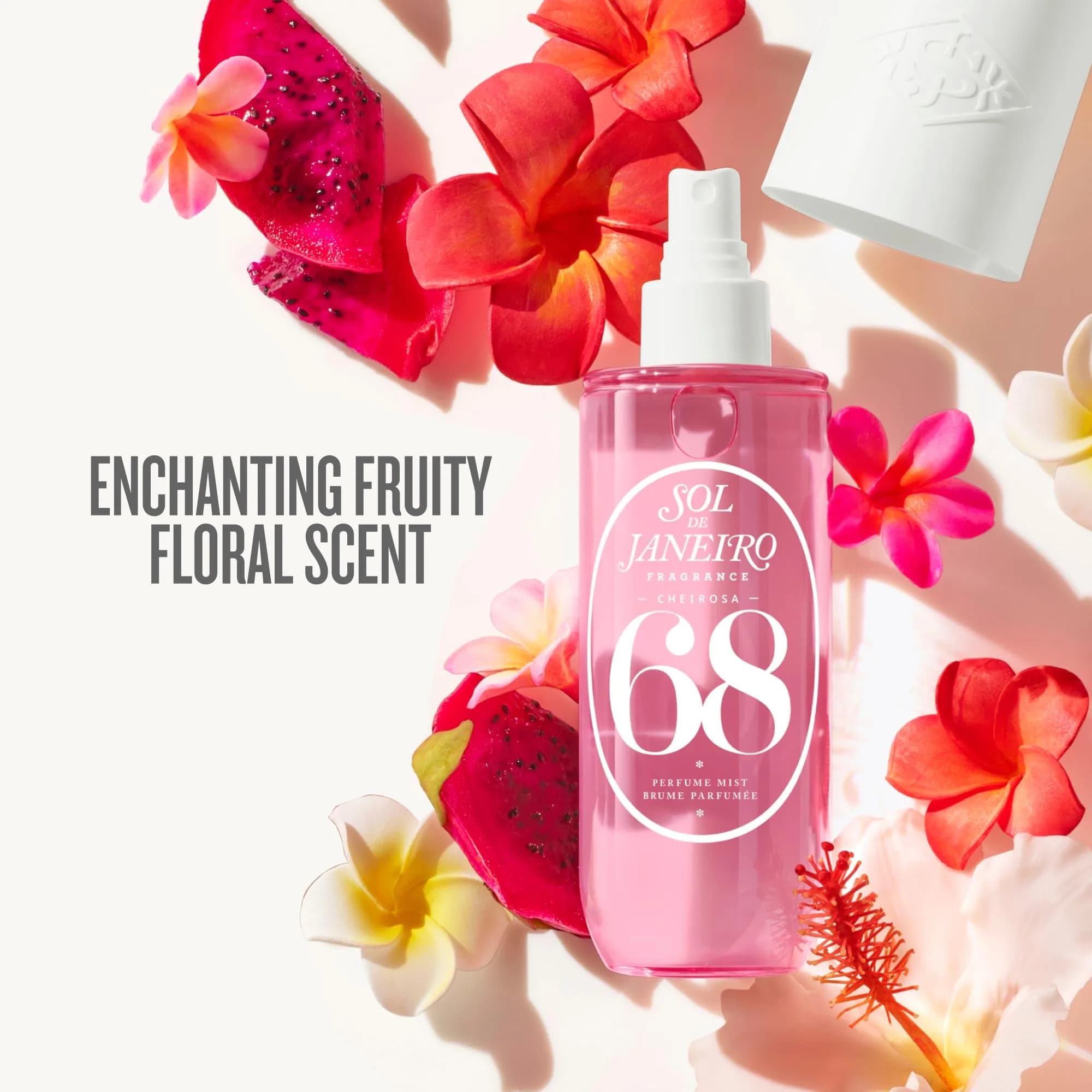 Sol de Janeiro Cheirosa 68 Hair & Body Fragrance Mist 240mL (8.1 fl oz) | Fruity Floral Scent for All-Day Freshness - view 2