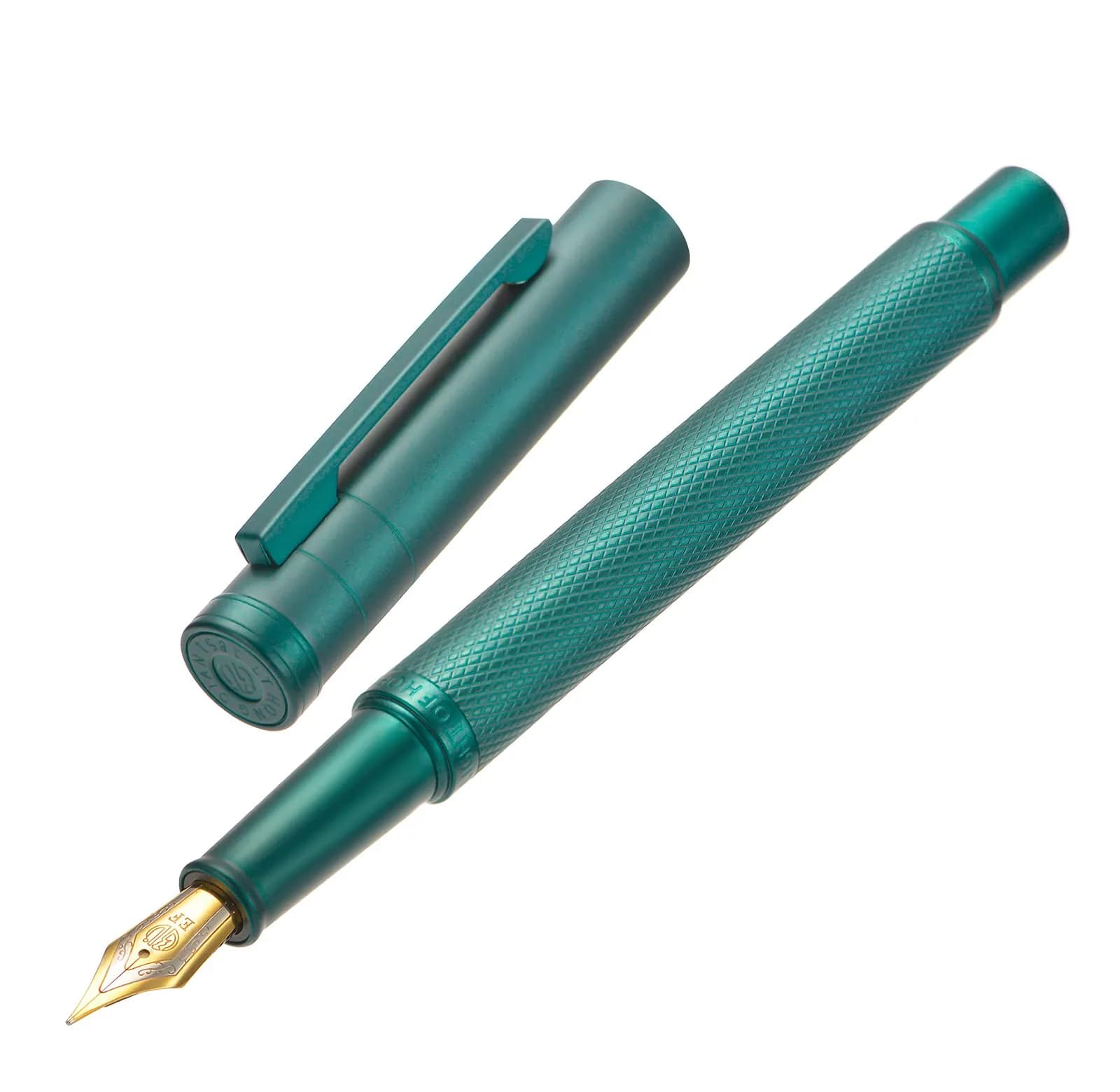 Asvine Hongdian 1851 Green Forest Fountain Pen Medium Nib 13.8cm (5.4in) | Smooth Ink Flow Writing Instrument - view 2