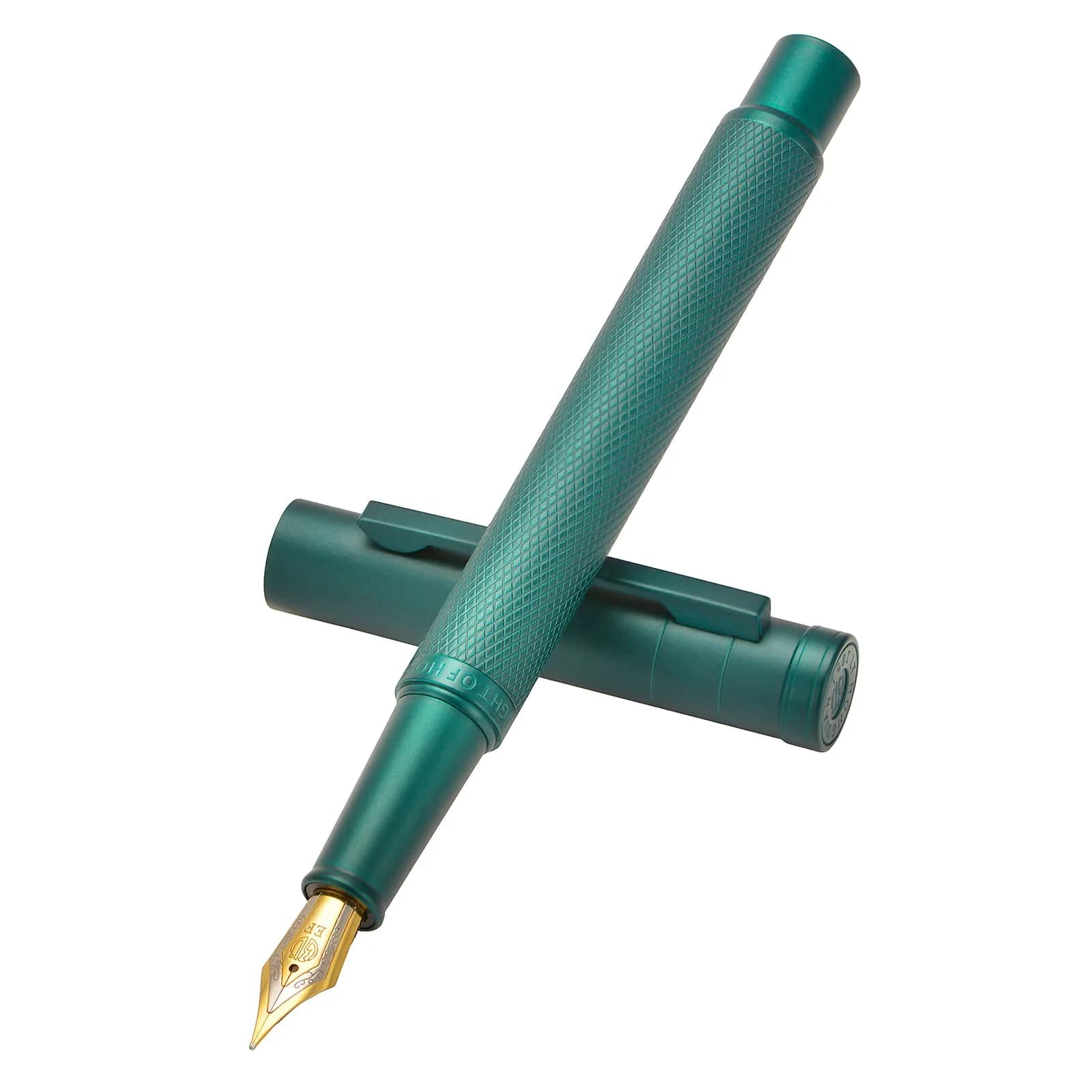 Asvine Hongdian 1851 Green Forest Fountain Pen Medium Nib 13.8cm (5.4in) | Smooth Ink Flow Writing Instrument - view 3