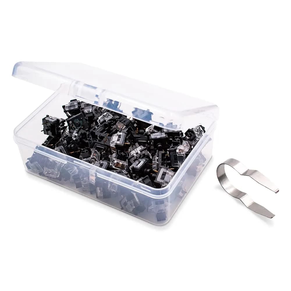 Granvela Outemu Black Mechanical Keyboard Switches (65-Pack) | Linear Gaming Feel - view 5