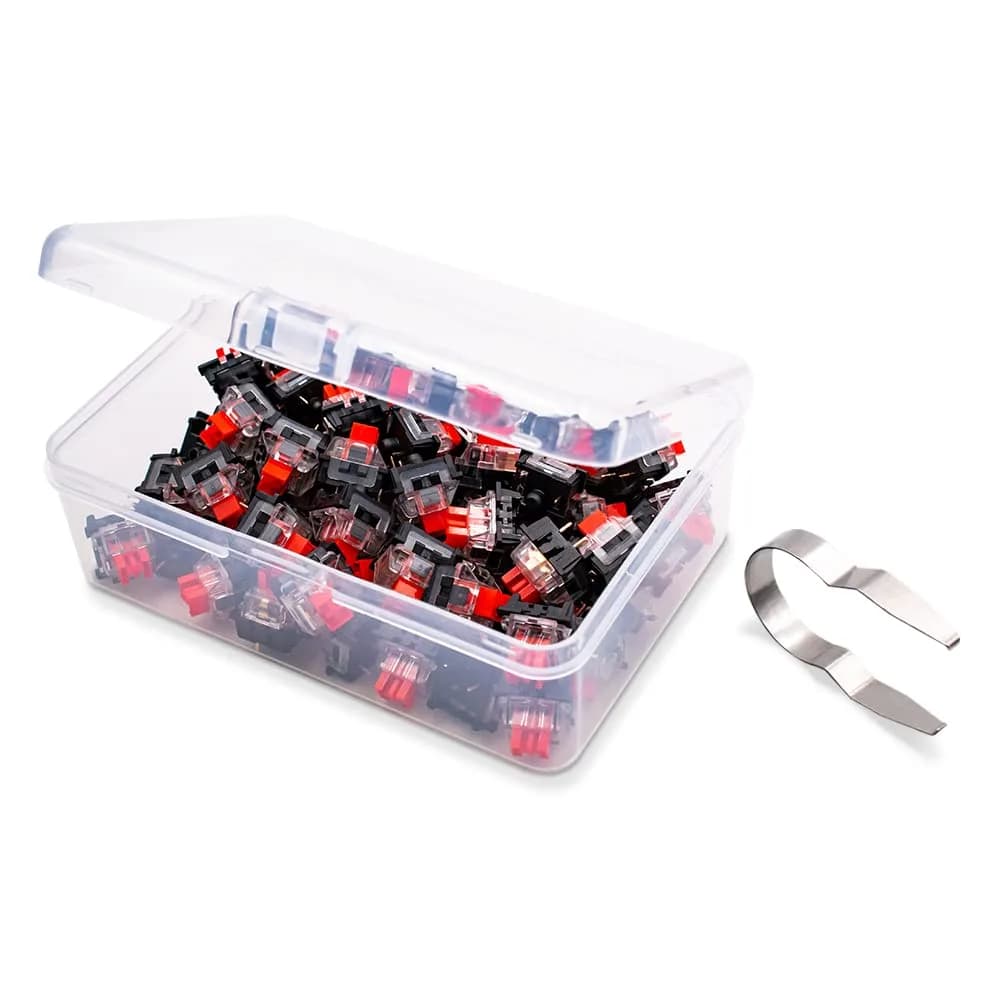 Granvela OUTEMU Red Switches 45g Linear 65-Pack | Hot-Swappable Mechanical Keyboard Switches - view 3
